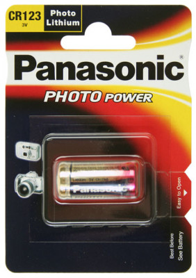 PANASONIC - Photo-Lithium CR123A