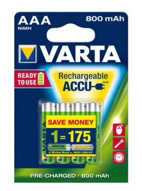 VARTA - 56703 Ready2Use Accu Micro