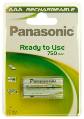 PANASONIC - Stay Charged rechargeable Micro
