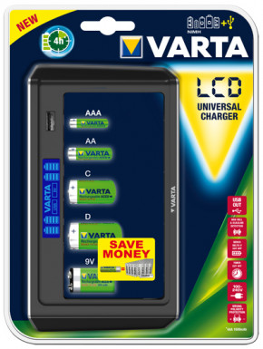 VARTA - Varta LCD Universal Charger